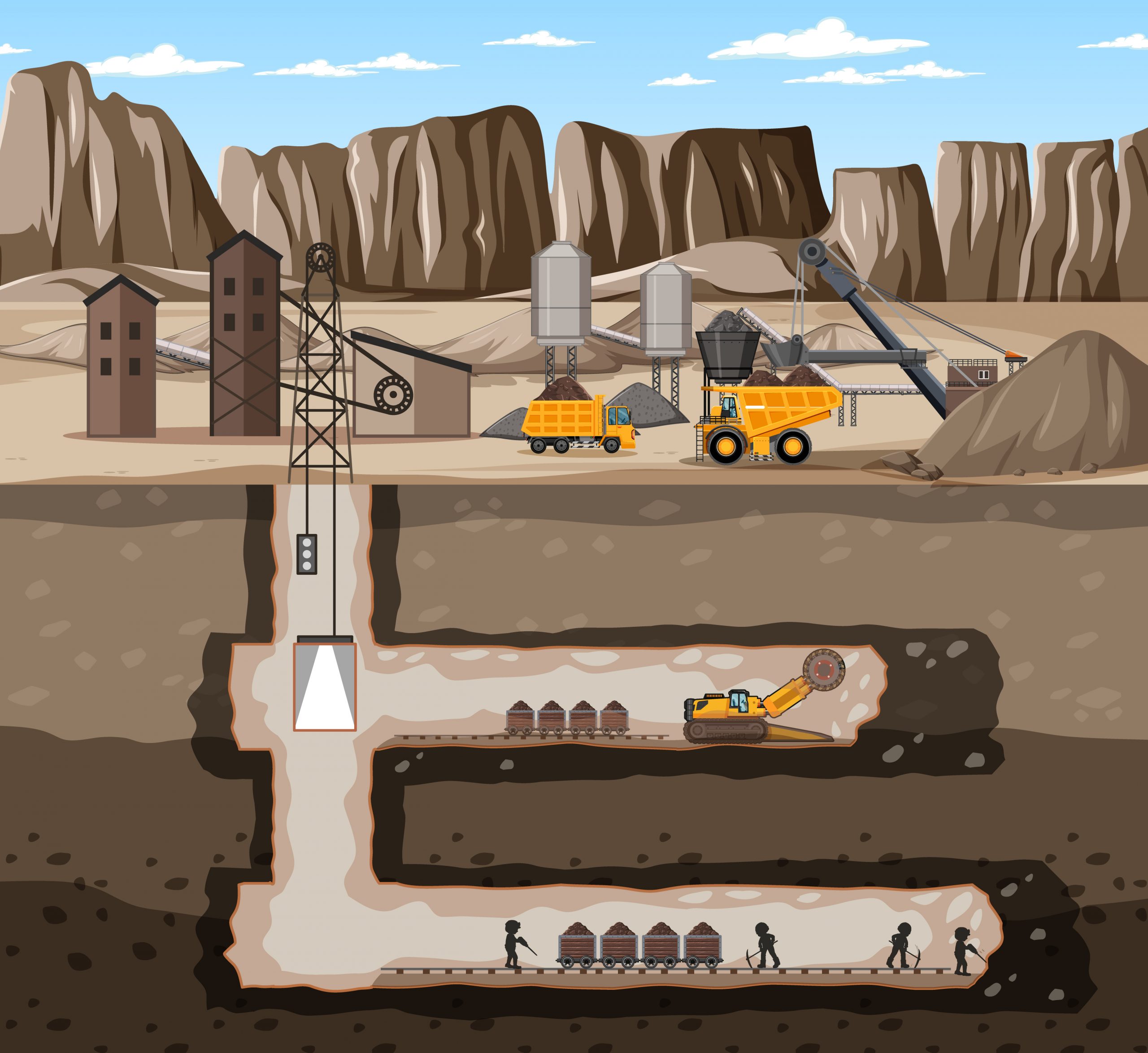 Soluções digitais para enfrentar os desafios da mineração subterrânea